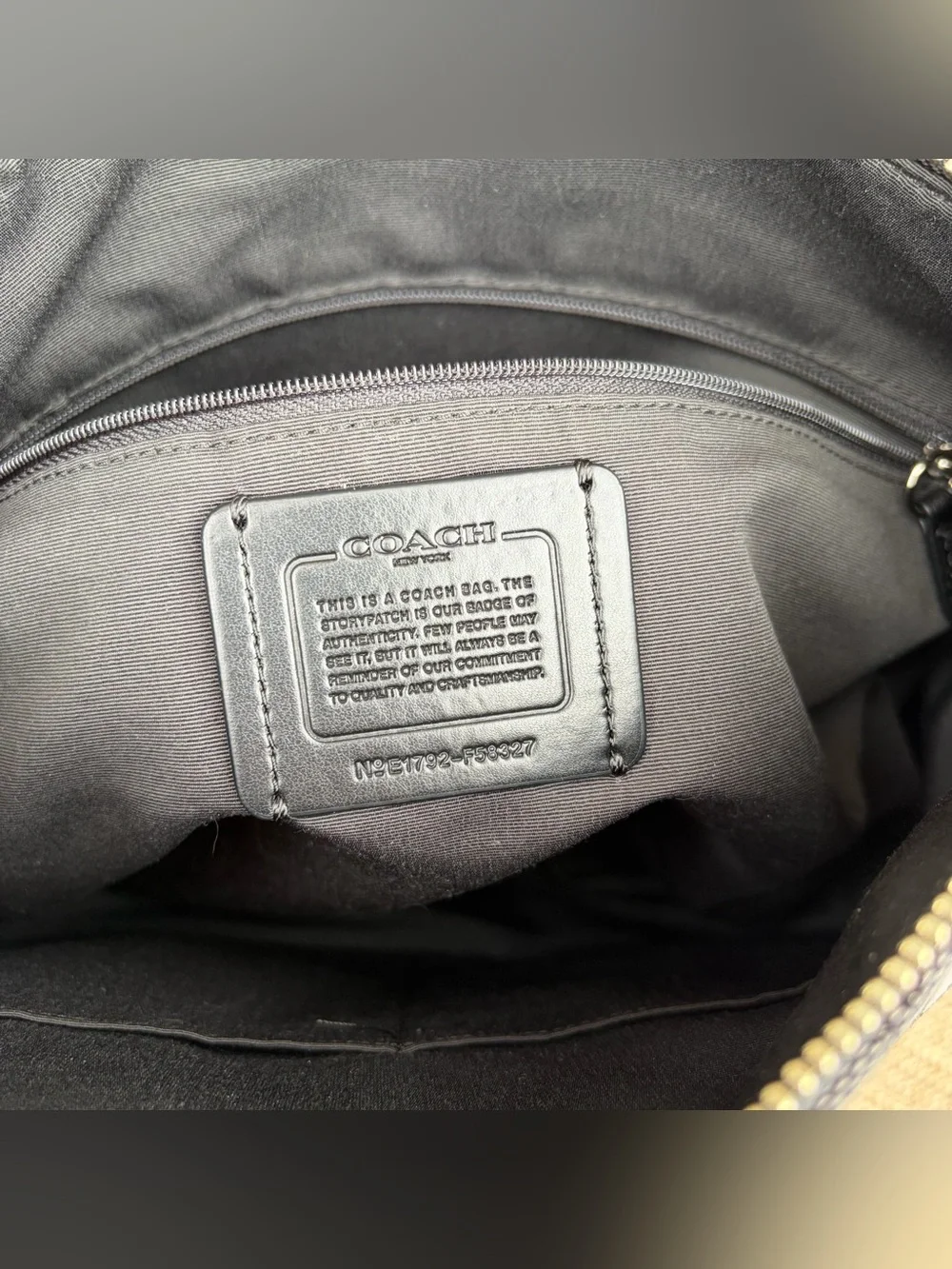 Coach Outline Signature Celeste Convertible Hobo Bag - Black Smoke